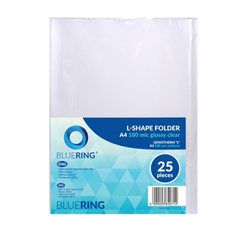 Kilekaan L tasku Bluering 180mic 25tk/pk