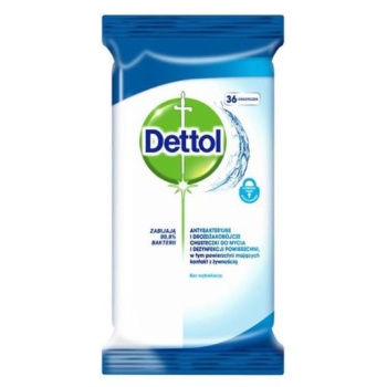 Desinfitseerivad puhastuslapid Dettol 36tk/pk