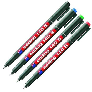 Marker Edding 140 S / 0,3mm, punane