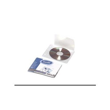 Köidetav CD tasku 1tk.(5tk. pakis), läbipaistev
