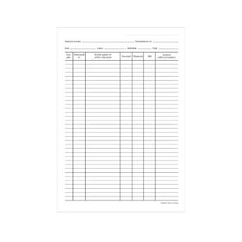 Blankett Laoraamat A4/50lehte
