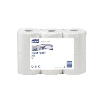 Tualettpaber Tork T4 Toilet 26m/10cm/2-kihil, valge, 8 tk/pk