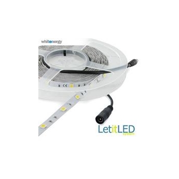 WE Flexible LED Strip 5m cold white 5500-6500K/ LED 5050 30psc/m 7.2W/m 12V DC