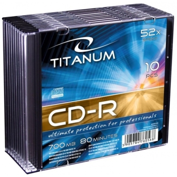 CD-R Titanum 700MB 52x 80min
