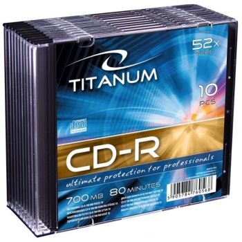 CD-R Titanum 700MB 52x 80min