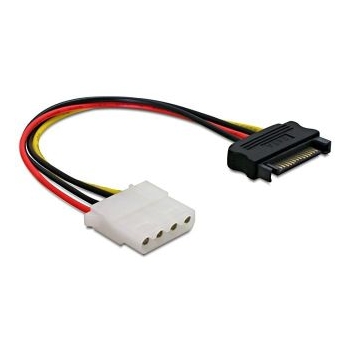 Kaabel  SATA HDD power(M) molex(F) cable 12cm.