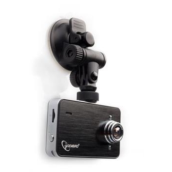 Kaamera Gembird Car Dash Camera DVR HD+Accessories, metal, night vision, 2.7'' color LCD
