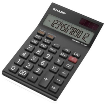 Kalkulaator Sharp EL124TWH