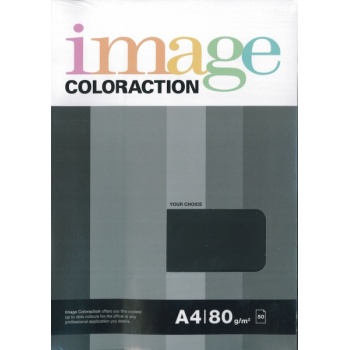 Värviline paber Image Coloraction 50l/pk. must