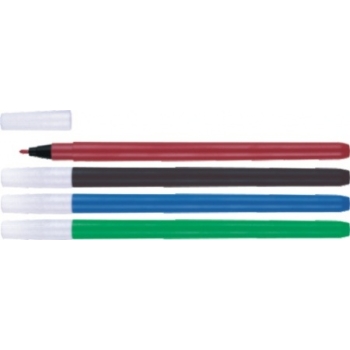 Viltpliiats Fiber ICO eri värvid (sinine, roheline, must, punane)