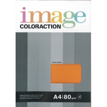 Värviline paber Image Coloraction 80g. 50l/pk. Light orange