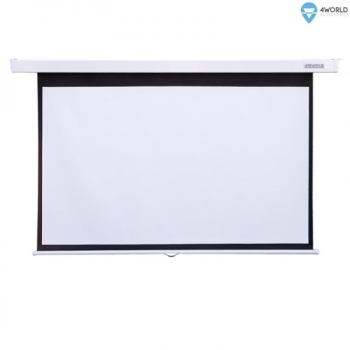 Projektori ekraan 4World Wall 221X124(100" 16:9) Matt White