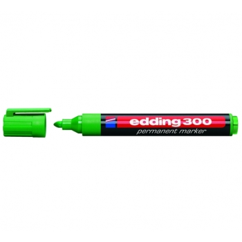 Marker Permanentne Edding 300 A8 roheline, 1,5-3mm