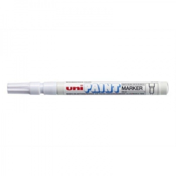 Marker Uni Paint PX21, permanent, valge, ümar 0,8-1,2mm