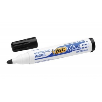 Valgetahvli marker BIC Velleda, 1-5 mm, must