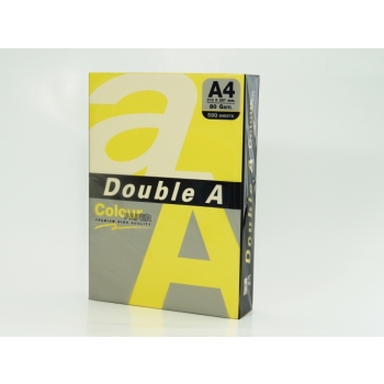 Värviline paber DoubleA A4/80g. Lemon (kollane)