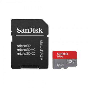 Mälukaart Sandisk micro SDXC/SDXC 64GB  + SD Adptr