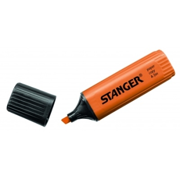 Tekstimarker Stanger, oranž, 1-5 mm