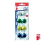 Magnetid ICO, ümarad 20mm 8 tk/pk