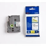 Trükilint TZ231 12mm x 8m must/valgel, originaal