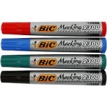Marker BIC Marking 2300  lõigatud, must