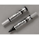 Valge tahvli marker Pentel Maxiflo MWL5M, kooniline must