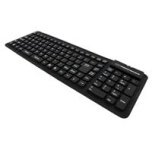 Klaviatuur Silicone EK113 USB / PS2 Flexible Waterproof, Esperanza