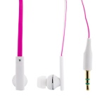 4World MP3 Channel Kõrvaklapid Flat/ jack 3.5mm/1.2m/ black, white, pink, red