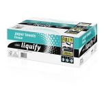 Lehträtik Wepa 2x, 150tk, 100% tselluloos 20,6x24 Z- fold - liquify