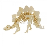 Puidust 3D puzzle Stegeosaurus
