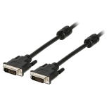 HDMI DVI-DVI 24+1-pin male - DVI-D 24+1-pin male 2.00 m black