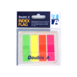 Märkmepaber Double A Index Flag 4värvi  44x12mm dosaatoriga, Full color
